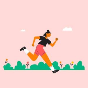 femme sportive running entraînement extérieur