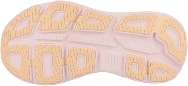 chaussures running femme Hoka Bondi 9 rose vu de dessous