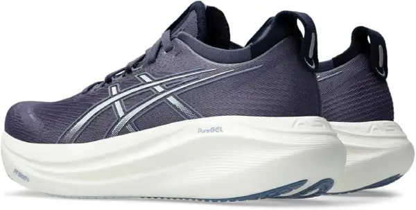 chaussures running femme Asics Gel-Nimbus 27 vu de côtès