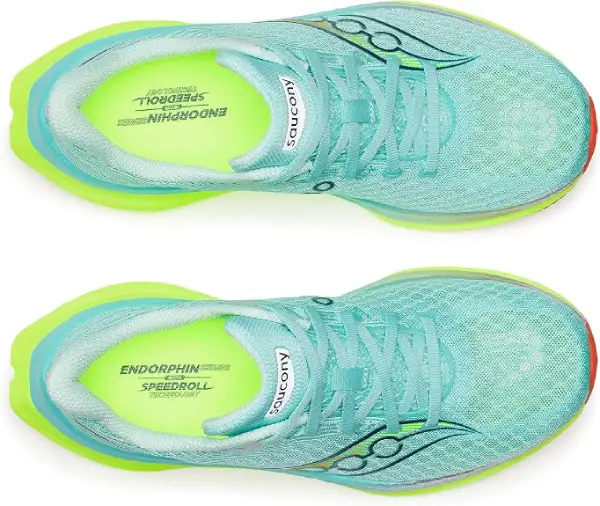 chaussures running femme Saucony Endorphin Speed 5 women vu de dessuss